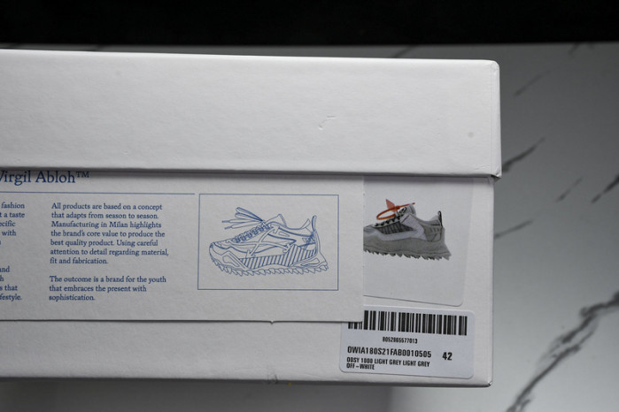 of sneakers ow-42